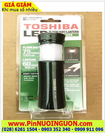 Toshiba KFL-403L; Đèn pin siêu sáng Toshiba KFL-403L chính hãng